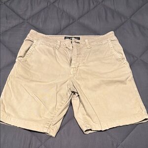 Men's Beige Casual Shorts